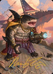 Art Series (04/54) Gold Signature - Captain Howler, Sea Scourge